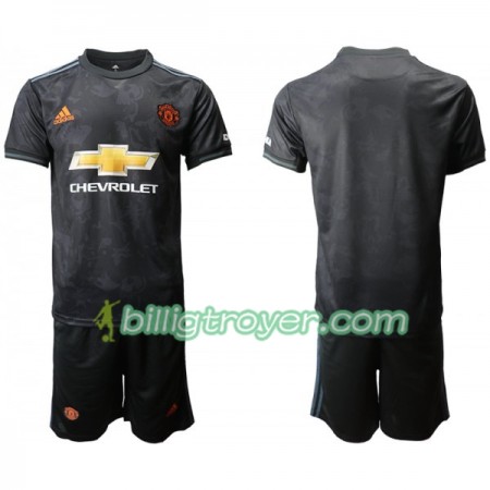 Billige Fotballdrakter Manchester United Barn Tredjedraktsett 2019/20 Kortermet